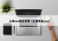 上海seo优化专家（上海专业seo）