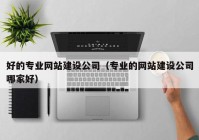 好的专业网站建设公司（专业的网站建设公司哪家好）